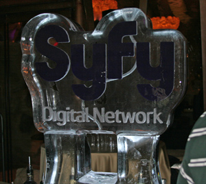 Syfy Ice Sculpture
