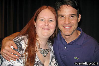 Jamie Ruby and Eddie McClintock