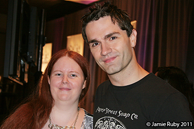 Jamie Ruby and Sam Witwer