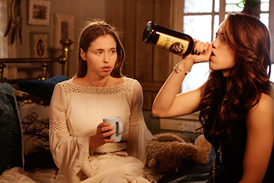 Natalie Krill and Melanie Scrofano